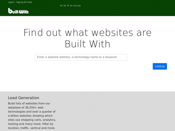 builtwith.com