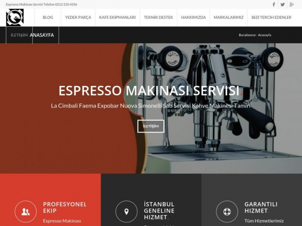 espressomakinasiservisi.com