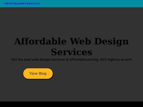 properjobwebdesign.com